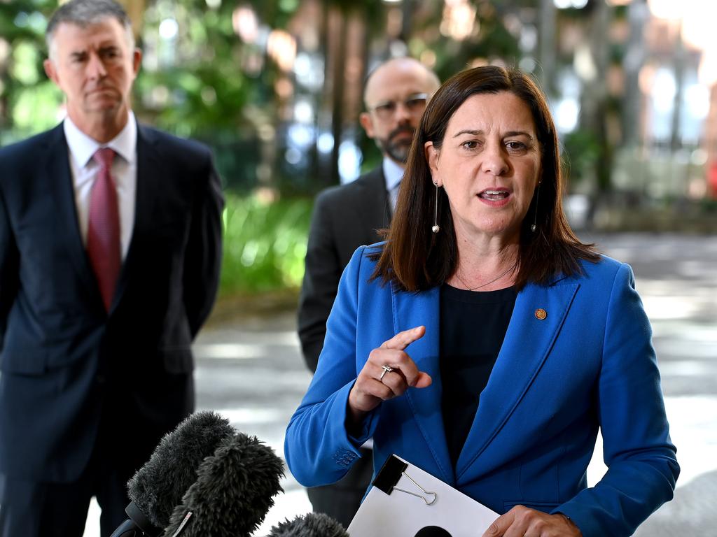 LNP Nanango MP Deb Frecklington has endorsed her party’s Adult Crime, Adult Time policy aimed at holding youth offenders accountable with adult-level sentences for serious crimes, promising a tougher stance on youth crime. Picture: NewsWire / John Gass