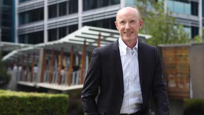 After six years as ANZ chairman, David Gonski has activated a succession plan that will install fellow Singapore Inc alumni Paul O’Sullivan, 59, as heir apparent. Picture: Hollie Adams/The Australian