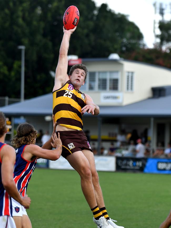 Aspley player James Nelis. Photo: John Gass.