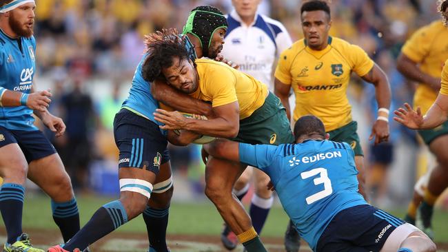 Karmichael Hunt signed a new two-year deal with Rugby Australia late last year worth around $500,000 a year to take him through until the end of next year’s World Cup.