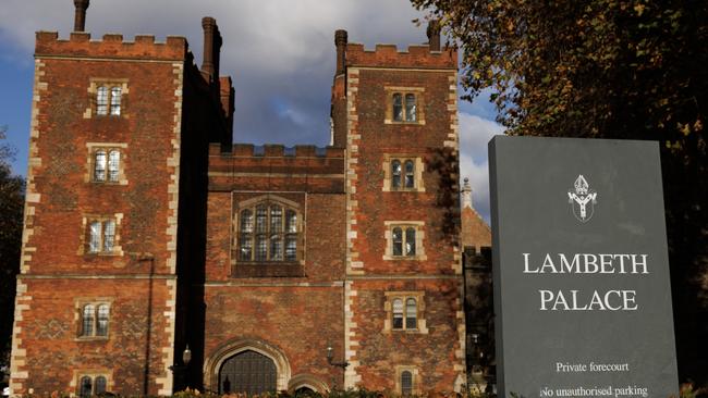 The grounds of Lambeth Palace, the official residence of the Archbishop of Canterbury, on November 12, 2024 in London, England. Picture: Dan Kitwood/Getty Images