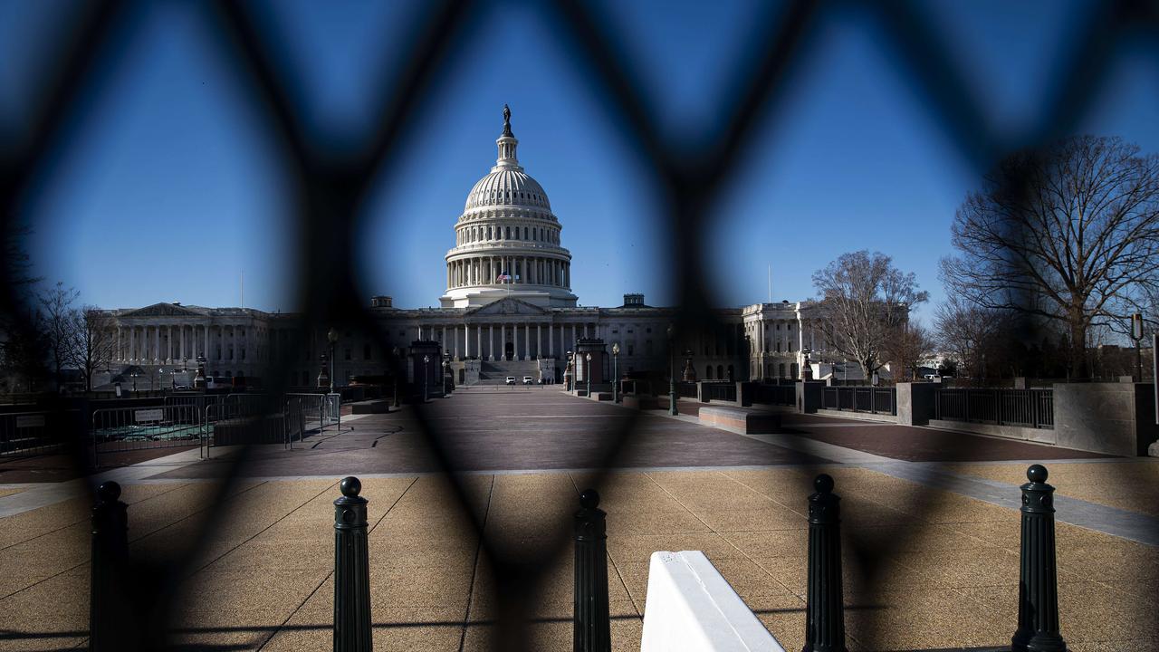 Some 20,000 National Guard members will be deployed in Washington D.C. for the inauguration. Picture: Al Drago/Getty Images/AFP