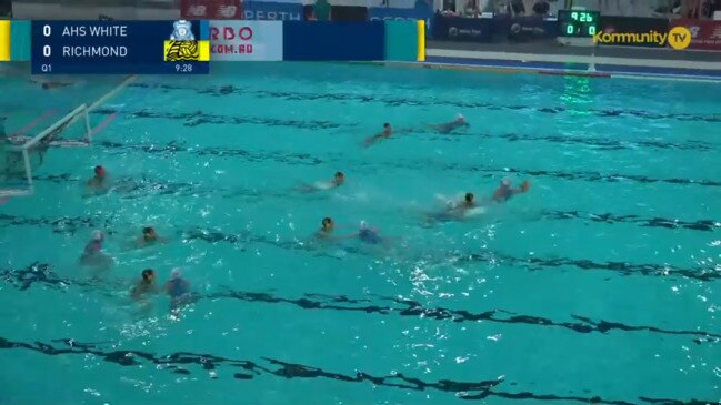 Replay: Australian Youth Water Polo Championships Week 2 - AHS White v Richmond Tigers (16G Green)