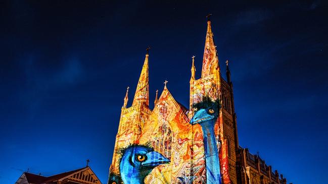 Artwork will be projected onto iconic Ipswich buildings including St Mary's Church during the SPARK festival in early July.