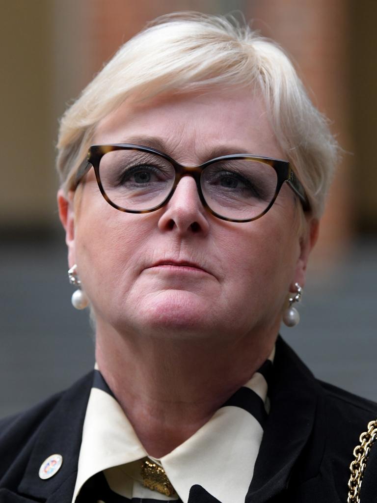 Senator Linda Reynolds was Ms Higgins’ boss at the time of the incident. Picture: NewsWire / Sharon Smith