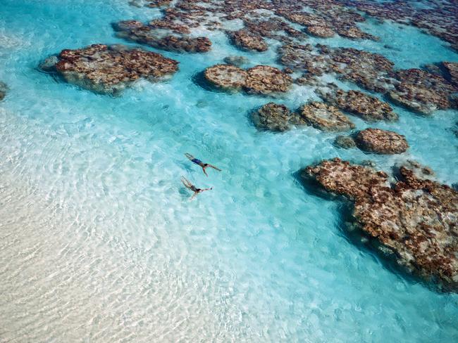 Swim in the lagoon along South Point to Turtle Beach. Picture: Supplied