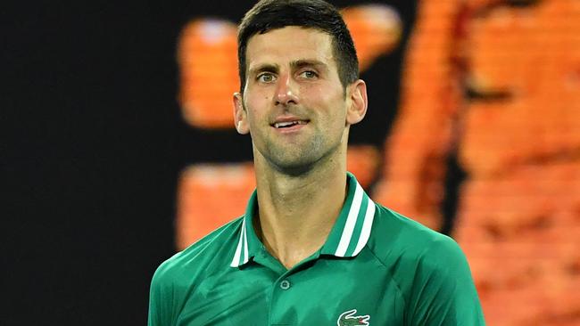 Djokovic hadn’t heard much about Karatsev until now.