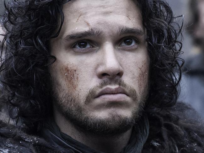 For Switched On, Kit Harington as Jon Snow, Game of Thrones, 2014