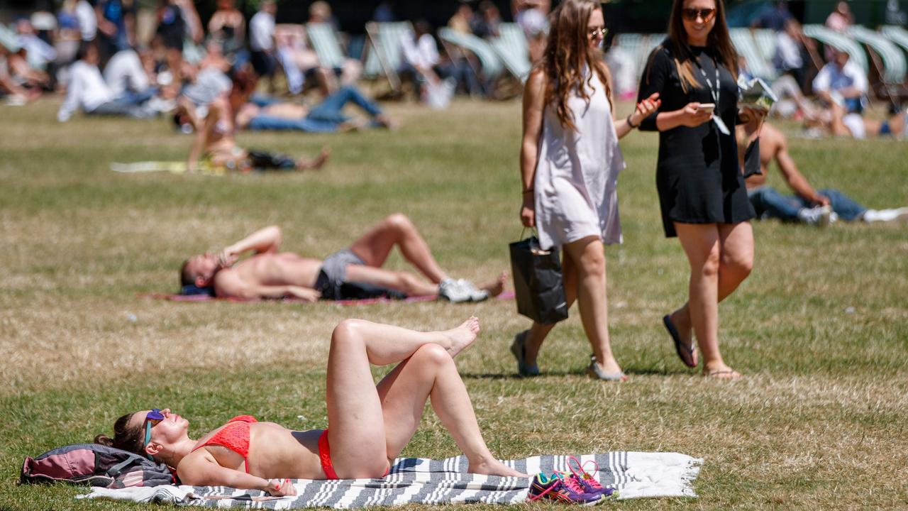 Britain has officially had its hottest day on record. Picture: AFP/ Tolga Akmen