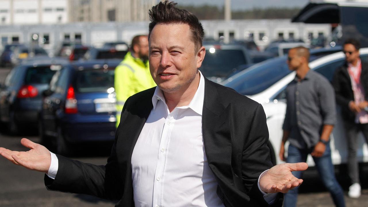 Elon Musk’s tweet sparked a global frenzy. Picture: Odd Andersen/AFP