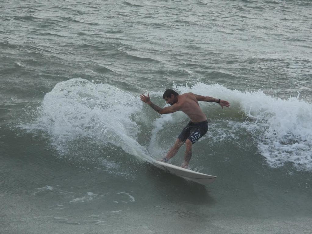 Mark the Fisho, North Wall Beach, Mackay February 25, 2025. Photo: Polly Waffle