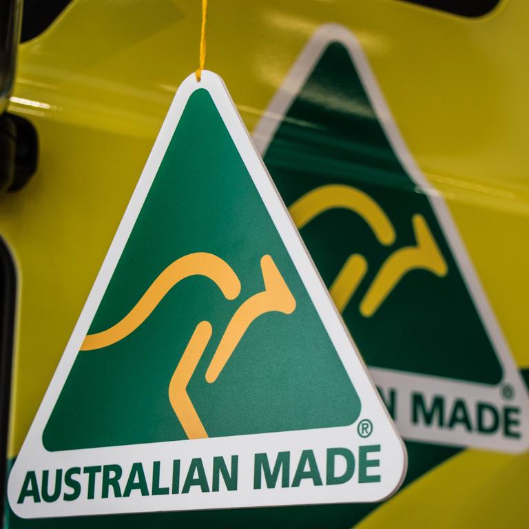 The Australian Made logo offers clarity around country of origin. Picture: Supplied