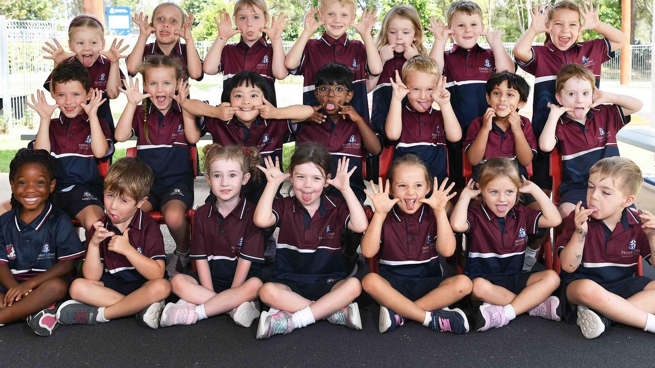 MY FIRST YEAR: Fraser Coast Anglican College Prep Quokkas. Picture: Patrick Woods.