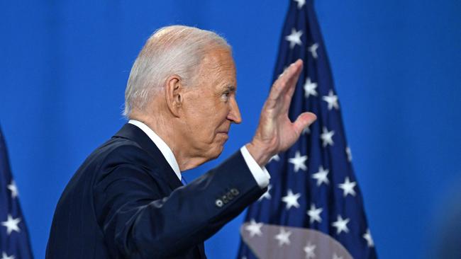 Joe Biden’s year peaked with a terrible debate performance and went all downhill from there. (Photo by SAUL LOEB / AFP)