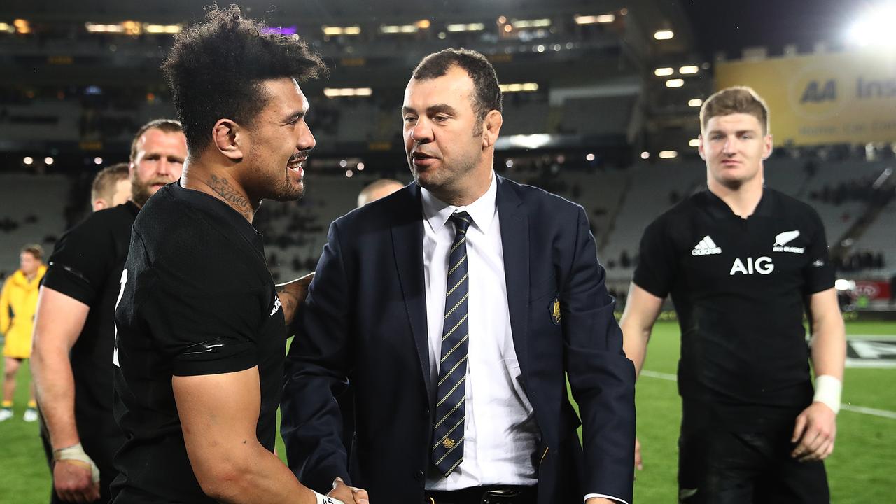 Coach Michael Cheika says the Wallabies have some catching up to do to beat the All Blacks again.