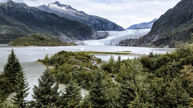 Part of Tongass National Forest, with Mendenhall Glacier.