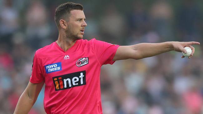 Sixers paceman Josh Hazlewood says his team is preparing for a Big Bash final cut short by rain. Picture: Getty Images