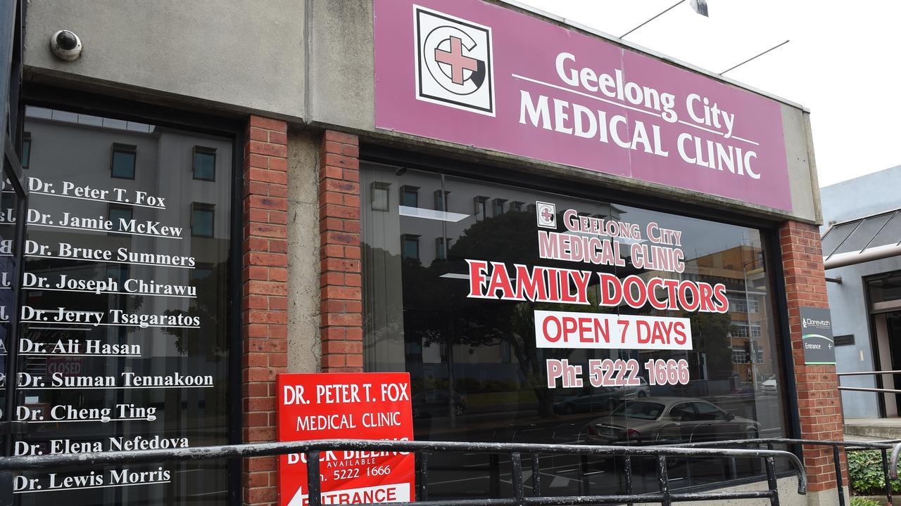 Geelong doctor Joseph Chirawu who worked at the Geelong City Medical Clinic on Ryrie St.