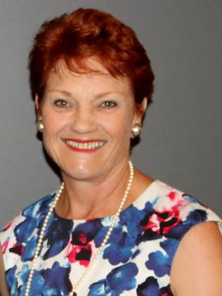 Senator Pauline Hanson.