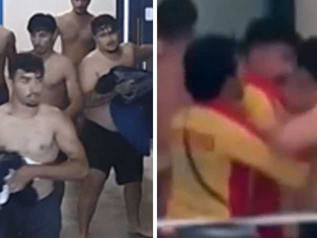 Police have released photos of a group  who may be able to assist police after a lifeguard was bashed while on duty at a leisure centre in Melbourne’s southeast.