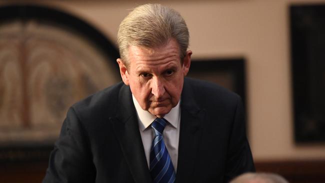 Barry O’Farrell was NSW premier when the report landed with the government. Picture: AAP