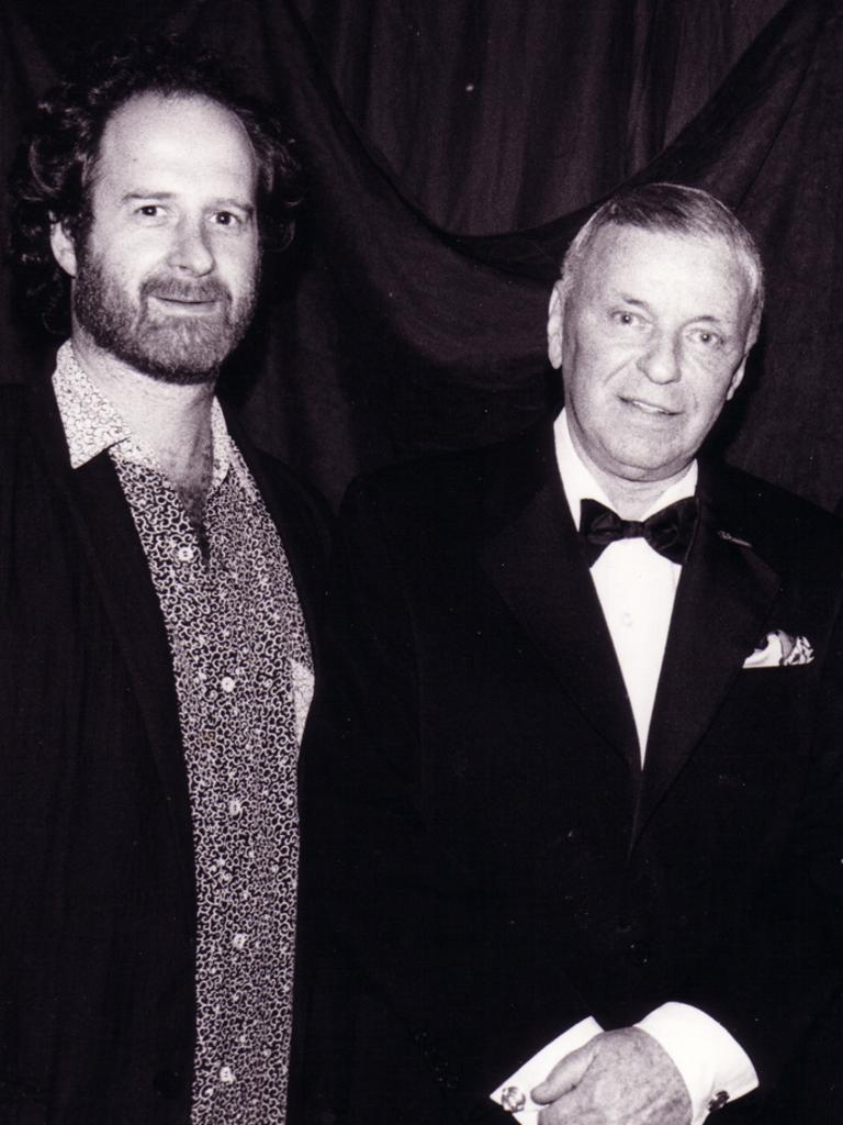 Gudinski was most proud of securing Frank Sinatra in 1989.