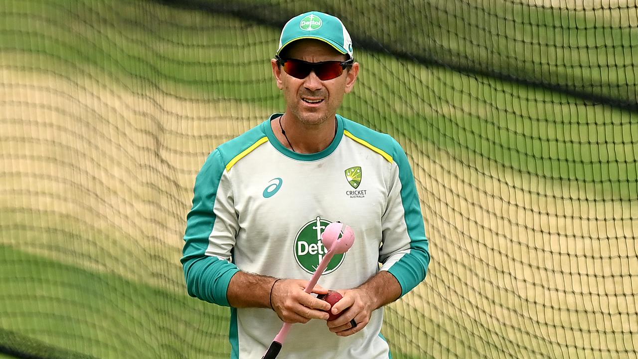 Australian coach Justin Langer is facing his biggest challenge as a coach. Picture: Bradley Kanaris/Getty Images