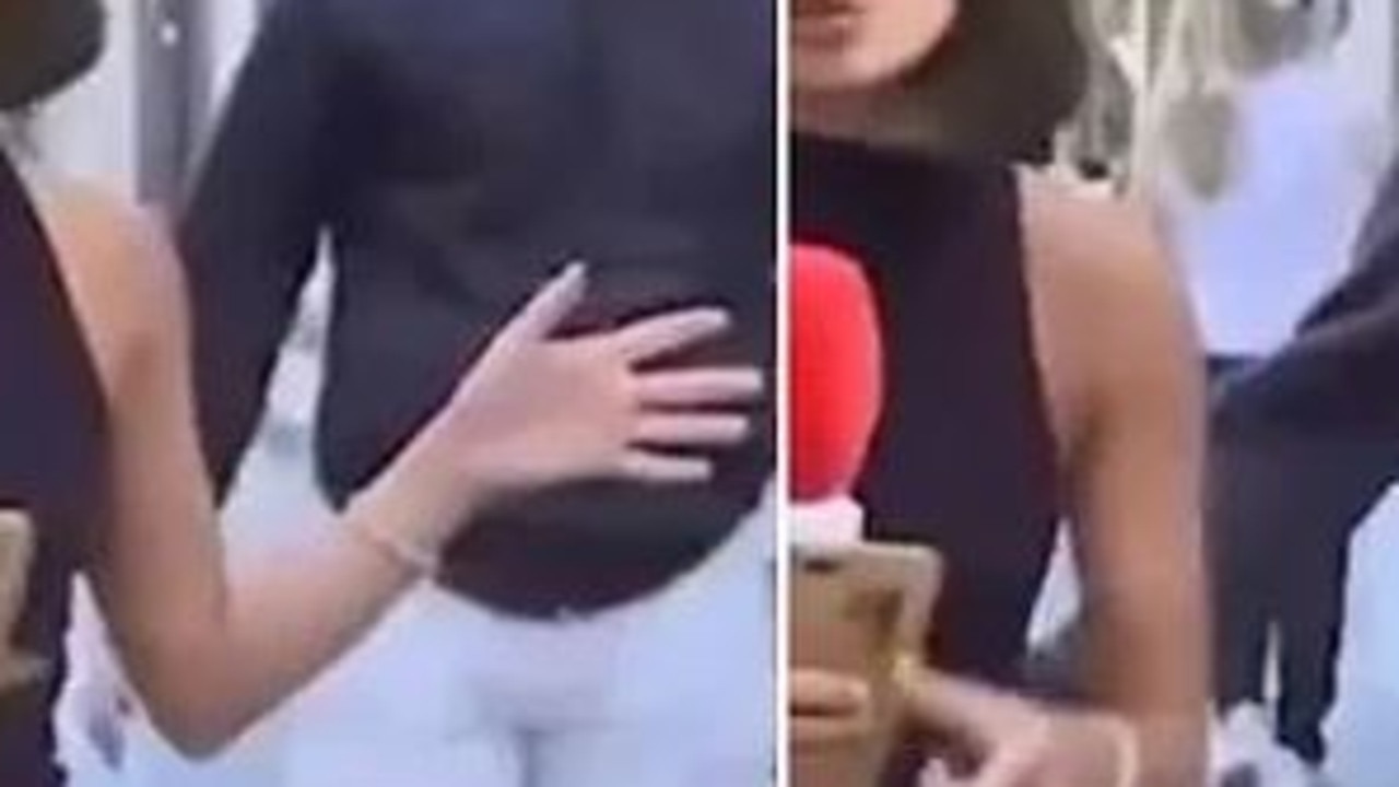 Journalist allegedly groped by stranger during live broadcast