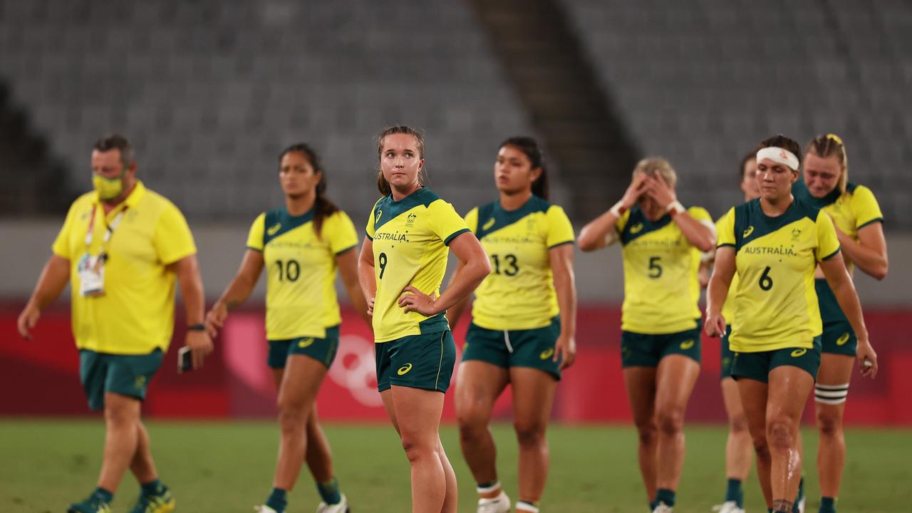 Australia’s two rugby sevens coaches have been offered new deals to take them to the Paris Olympics. Photo: Getty Images