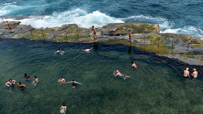 The convicts knew what they were doing when they built this majestic swimming spot. Picture: Jeremy Piper