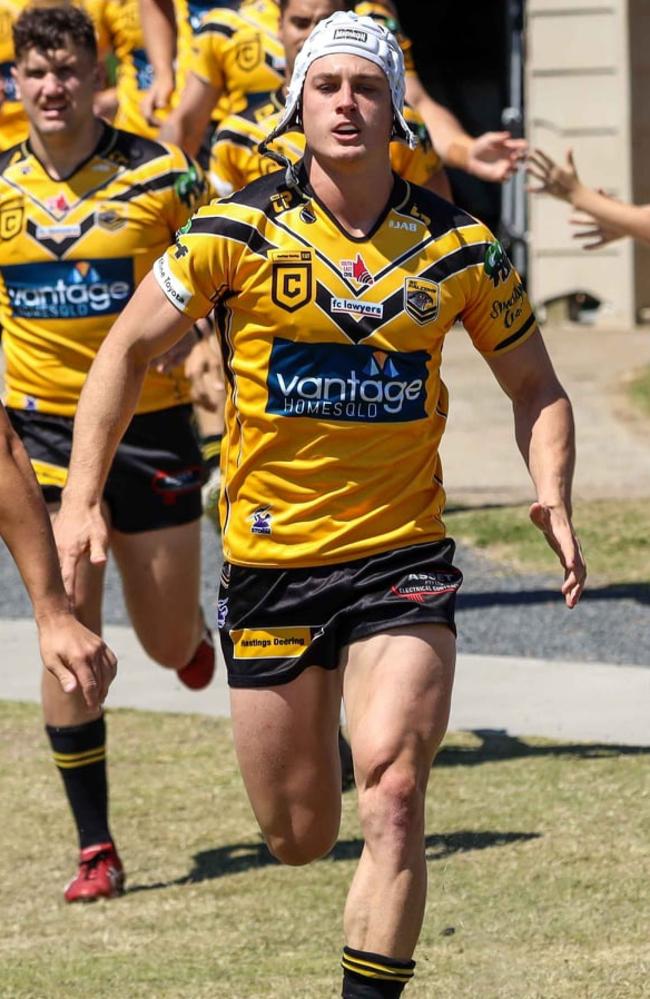 Blake Wilson says he will draw from his Intrust Super Cup experience and guide the Sunshine Coast Falcons Colts into the grand final. Picture: Nicola Anne Photography