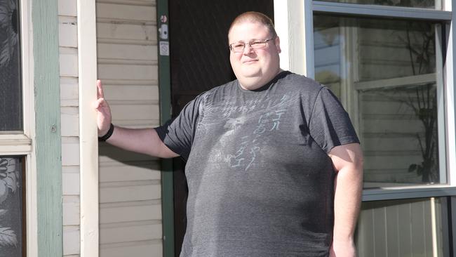 Norlane man Darren Beales says Qantas fat-shamed him on a flight. Picture: Peter Ristevski