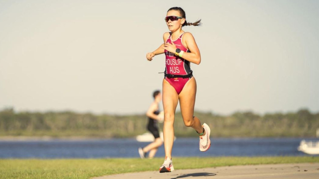 Sunshine Coast junior triathlete Addison Houslip has been named as one of Queensland’s most promising rising athletes.