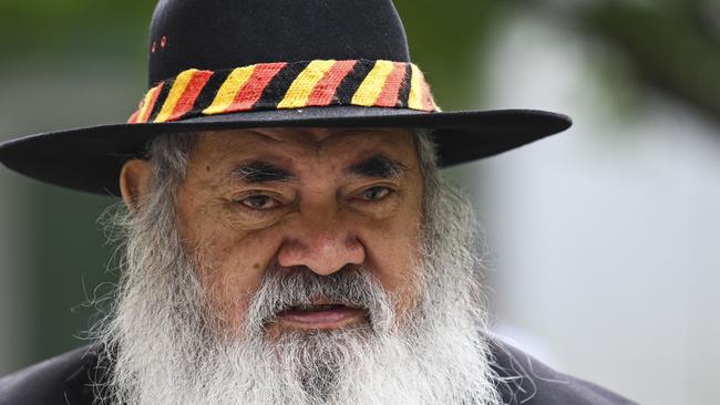 Senator Patrick Dodson has entered the fray on the Voice. Picture: Martin Ollman