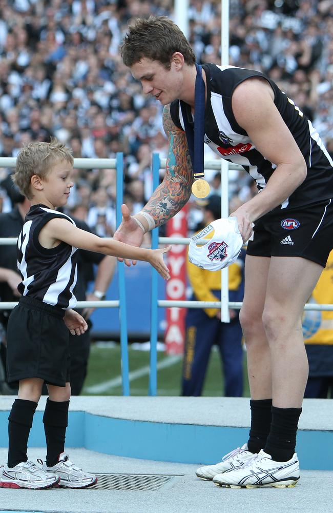 The Pies welcome back a 2010 premiership star.