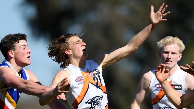 Harrison Jones in action during the NAB League. Picture: Andy Brownbill