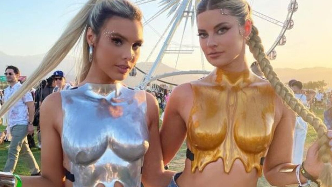 Lele Pons and Hannah Stocking – Coachella 2023. Picture: lelepons/Instagram