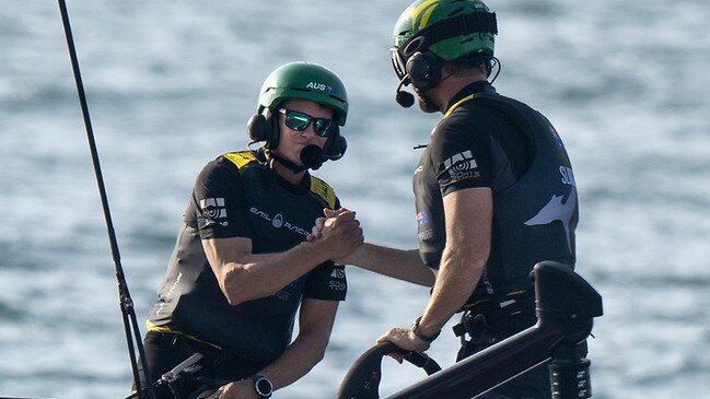 Tom Slingsby prior to the race five disaster.