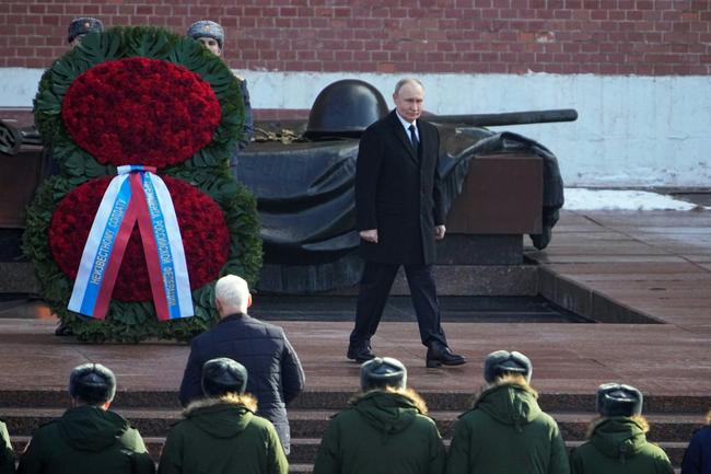 Putin said God and fate had entrusted him and his army with 'the mission' to defend Russia.