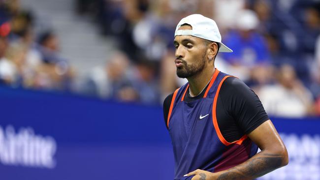 Nick Kyrgios says clashing with Kokkinakis was awkward.