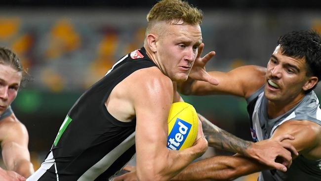 What’s next for struggling Pie Jaidyn Stephenson? Picture: Getty Images