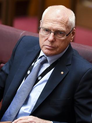 Liberal Senator Jim Molan is under fire for his social media usage. Picture: AAP