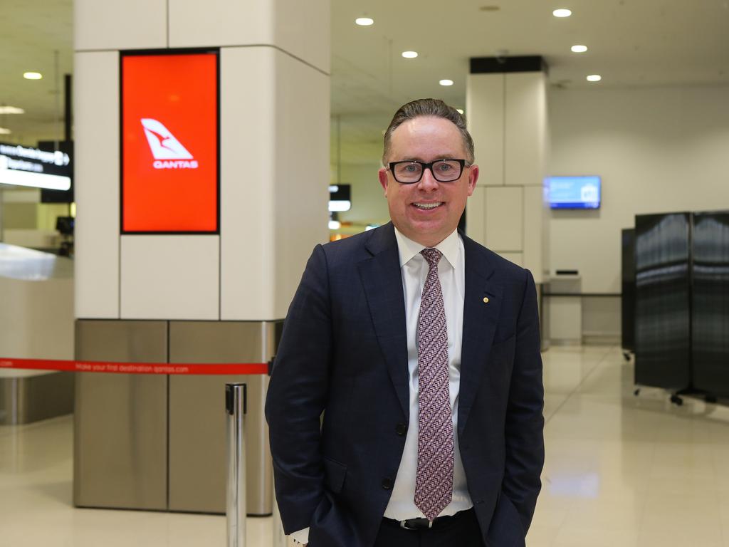 Qantas CEO Alan Joyce said some of the stories he’d heard were heartbreaking. Picture: Gaye Gerard / NCA Newswire