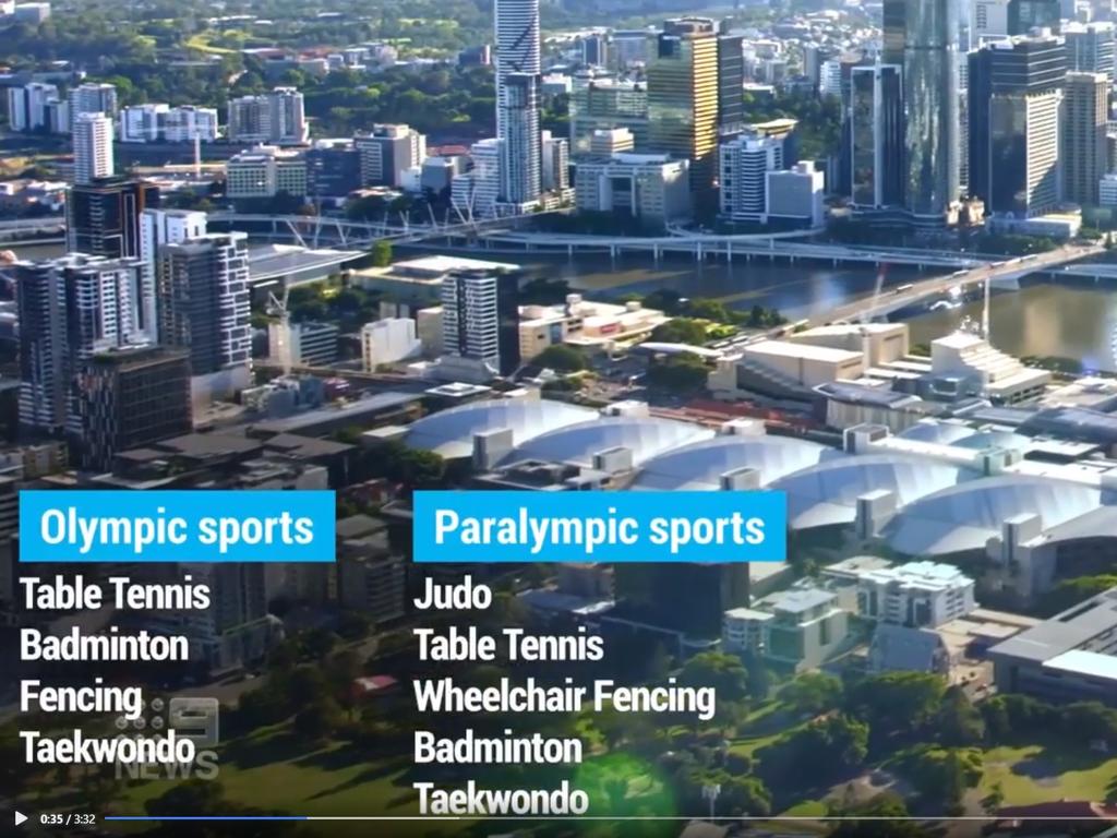 New facilities would be built across Queensland to host the 2032 Olympics.