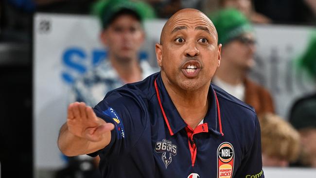 CJ Bruton has been sacked as coach of the 36ers. Picture: Steve Bell/Getty Images