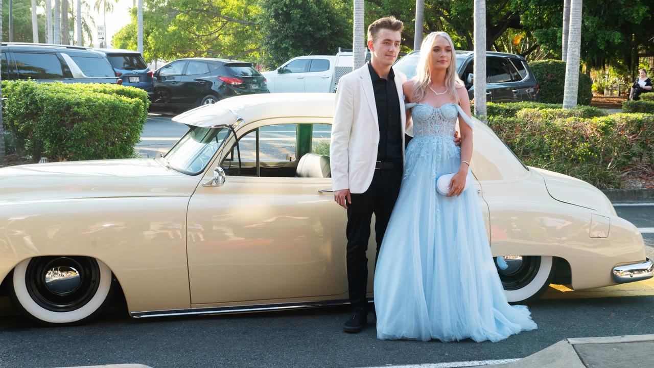 Egor Larionov and Brianna Hehir at Mackay Christian College Formal Thursday 14 November 2024 Picture: Michaela Harlow