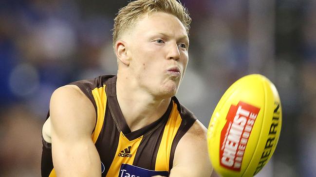 Hawthorn’s James Sicily. Pic: Michael Klein