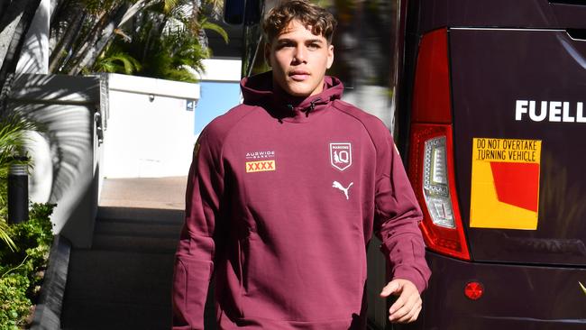 Reece Walsh is set to make his Origin debut on Sunday.