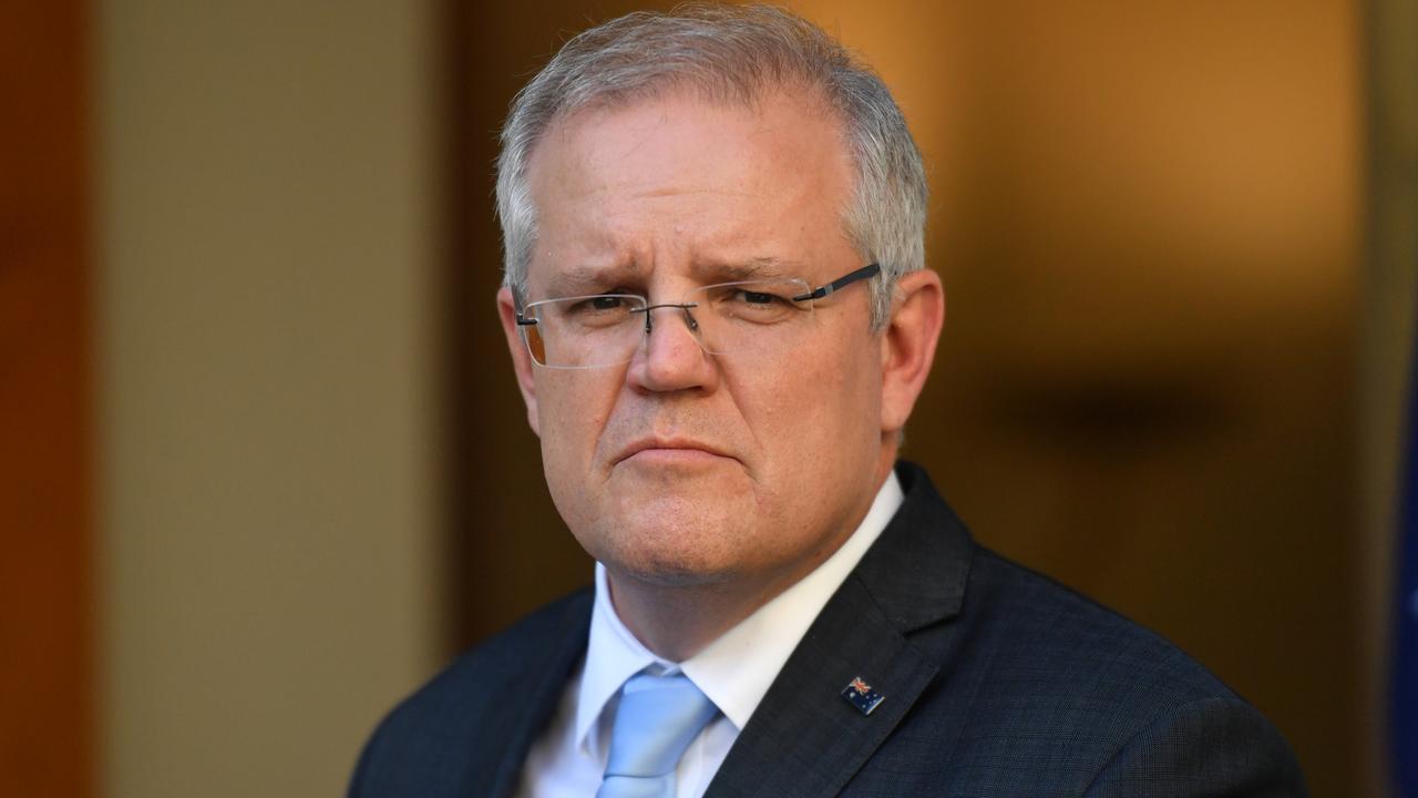 Prime Minister Scott Morrison announced the government's $130 billion wage subsidy package yesterday. Picture: AAP Image/Mick Tsikas