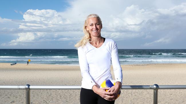 Australian Olympic Beach Volleyball legend Kerri Pottharst. Picture: Tim Hunter.